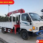 Xe tải Hyundai 110S 7 Tấn Gắn Cẩu UNIC UR-V344 3 Tấn 4 Khúc